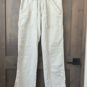 Patagonia Off White Linen Pants